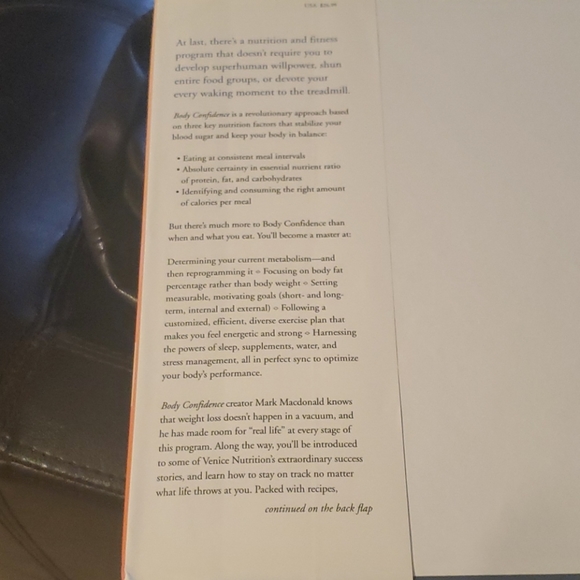 🔴Body confidence large hardcover by Mark MacDonald - Picture 3 of 4
